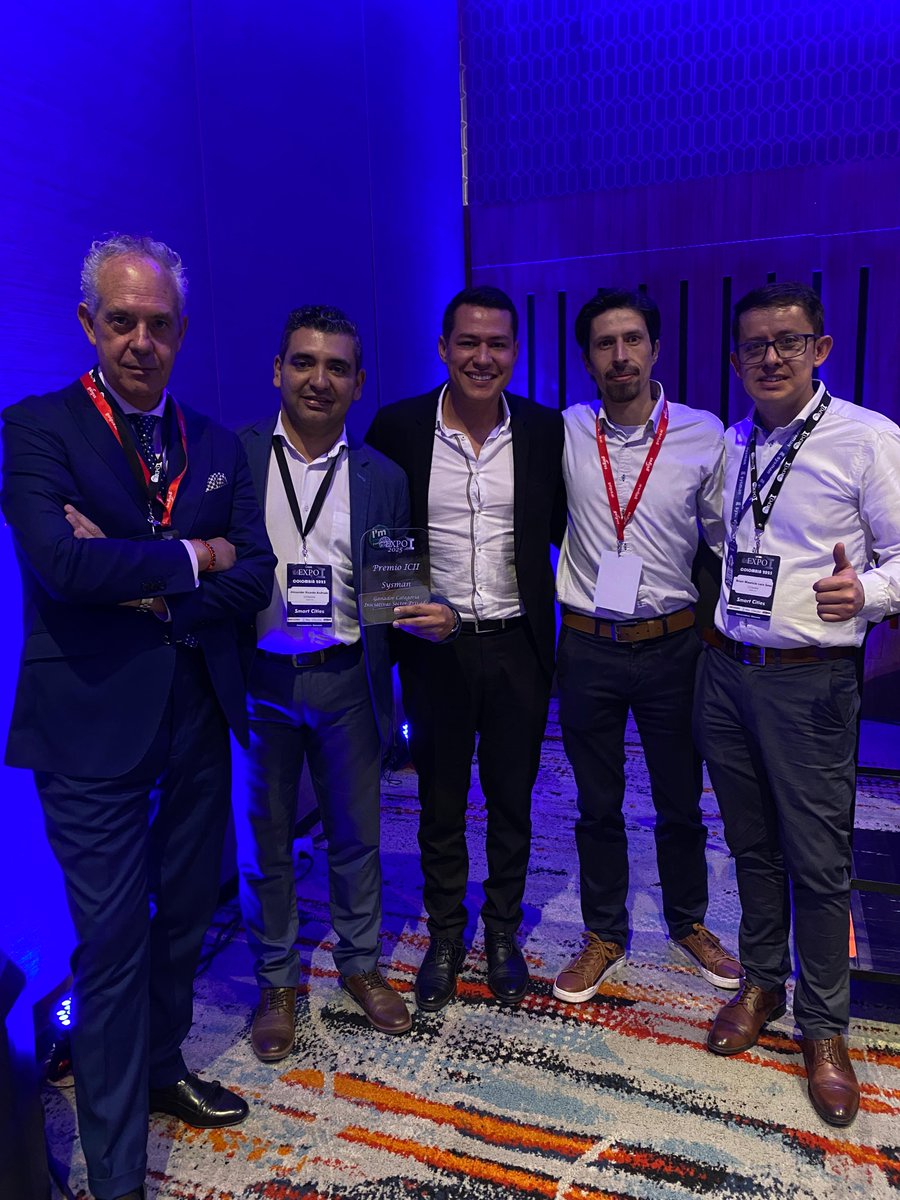 🏆 En Sysman y Galgus estamos de celebración. ¡Hemos conseguido el #Premio a Iniciativas de #CiudadesInteligentes Innovadoras de Expo I Colombia! Lo hemos hecho gracias a nuestro proyecto para la ciudad de La Dorada. Os dejamos más info sobre este caso: hubs.ly/Q03pX7Cm0