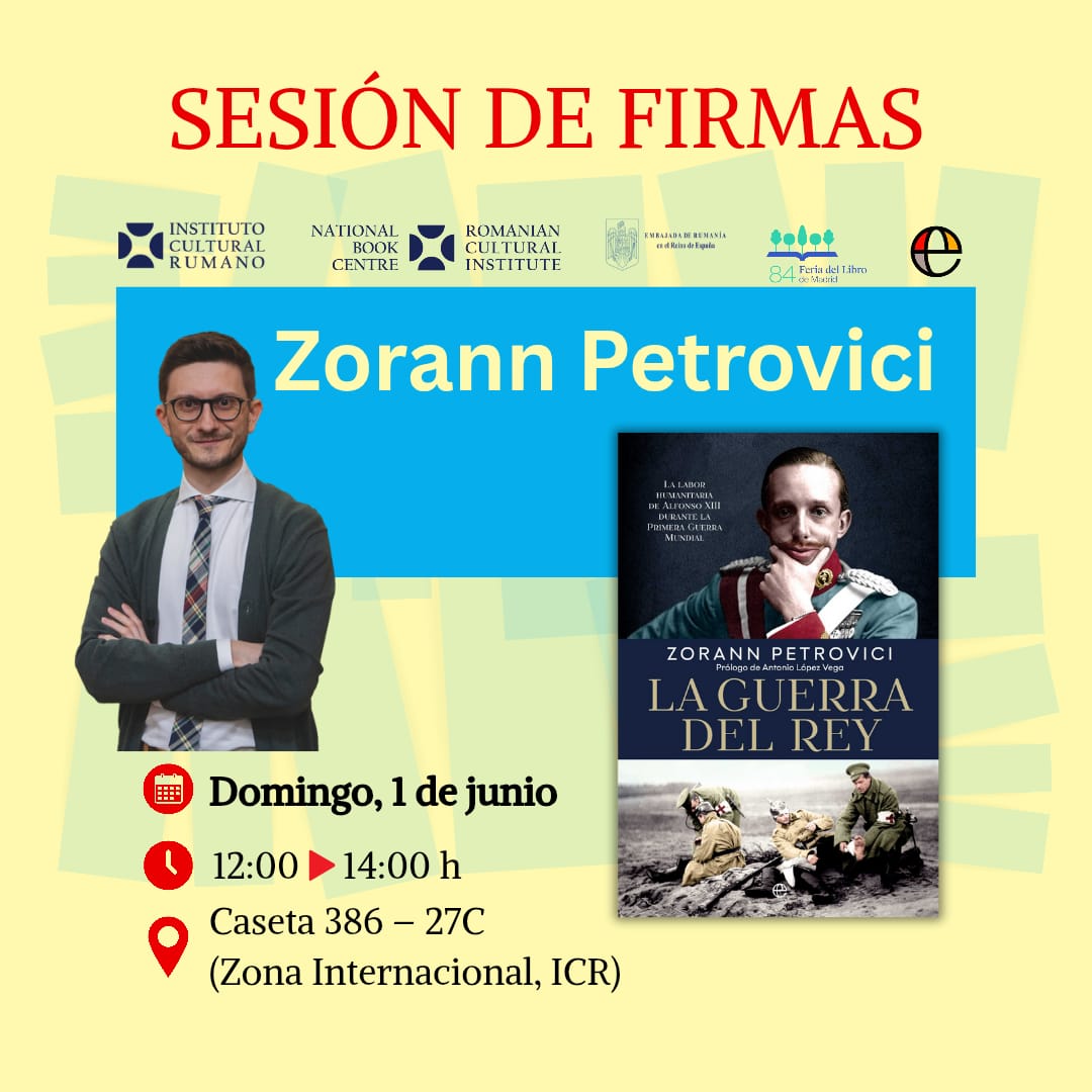 Instituto Cultural Rumano (@culturarumana) on Twitter photo ๐๏ธ Sesiones de firmas este fin de semana en nuestra caseta 3โฃ8โฃ6โฃ - 2โฃ7โฃ C, en la <a href="/FLMadrid/">Feria del Libro de Madrid</a> 2025.
Toda la informaciรณn aquรญ:
Rumanรญa en la 84ยช ediciรณn de la Feria del Libro de Madrid (icr.ro) ๐๏ธ Sesiones de firmas este fin de semana en nuestra caseta 3โฃ8โฃ6โฃ - 2โฃ7โฃ C, en la <a href="/FLMadrid/">Feria del Libro de Madrid</a> 2025.
Toda la informaciรณn aquรญ:
Rumanรญa en la 84ยช ediciรณn de la Feria del Libro de Madrid (icr.ro)