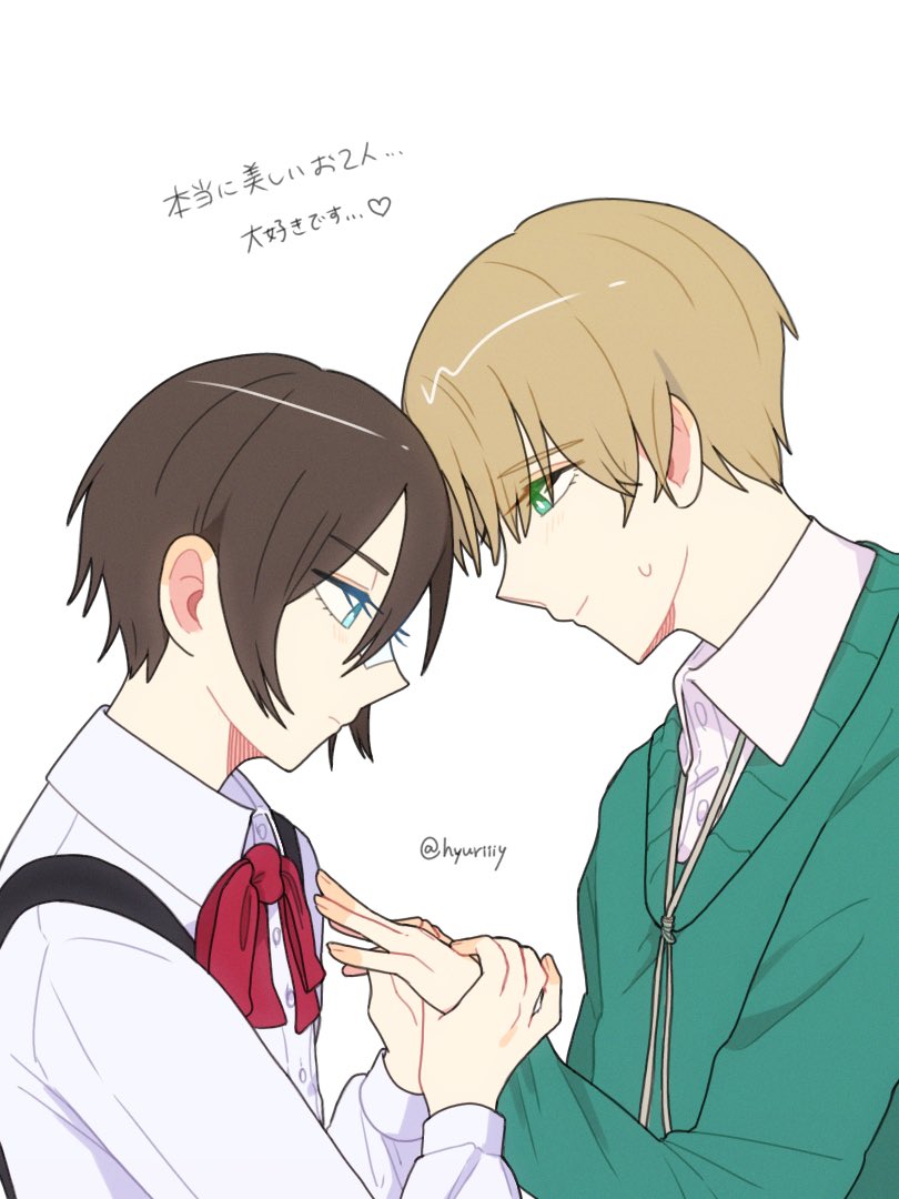 FAです❣️😘
大好きなよその子さんたち、勝手にお借りしました！
(デザミス＆解釈違い等あったらすみません……💦)
みなさんの描く子どもたちのイラストや設定でいつも助かっています……大好きです……🫶🫶
機会があればまたお借りしたいです……🥹