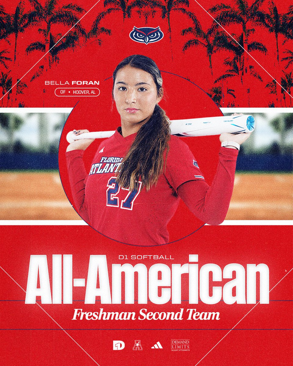 FAU President Adam Hasner (@faupresident) on Twitter photo Congrats to <a href="/autumnpcourtney/">Autumn</a> and <a href="/bellaforan27/">Bella Foran</a> on being named <a href="/NFCAorg/">National Fastpitch Coaches Association</a> All-Americans! Well deserved. 👏🥎 #WIP🏝️ Congrats to <a href="/autumnpcourtney/">Autumn</a> and <a href="/bellaforan27/">Bella Foran</a> on being named <a href="/NFCAorg/">National Fastpitch Coaches Association</a> All-Americans! Well deserved. 👏🥎 #WIP🏝️