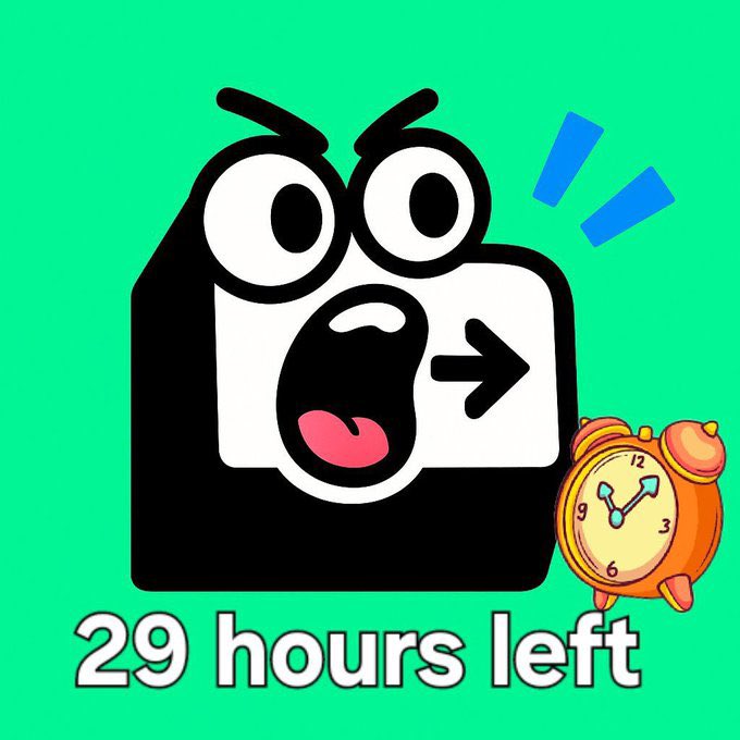 29 hours left for <a href="/stayloudio/">Loud!</a> 

and one egbon just start dey tap today, NGMI NGMI frfr😭😭