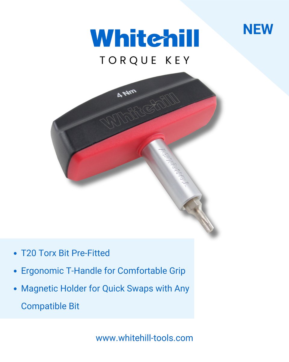 We're excited to introduce a new solution for joiners looking to achieve consistent screw torque - our Whitehill Torque Key is now available for purchase on our website in two versions: 4Nm and 8Nm.

To order, just follow the link in our bio or give us a call at 01582 736 881.
