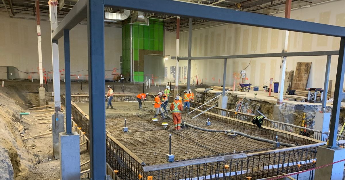 This former storefront is making a splash in Ottawa 🌊

We’re transforming this retail space into a modern, child-friendly pool. It's a fast-paced renovation, complete with change rooms, accessible washrooms, a viewing zone, and an administrative space. To ensure the school is