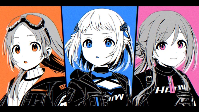 学園アイドルマスター 『Howling over the World』MV 立ち絵を担当させていただいています! イラスト掲載許可いただきました 個別イラストはこちらのポストにつなげます #学マス