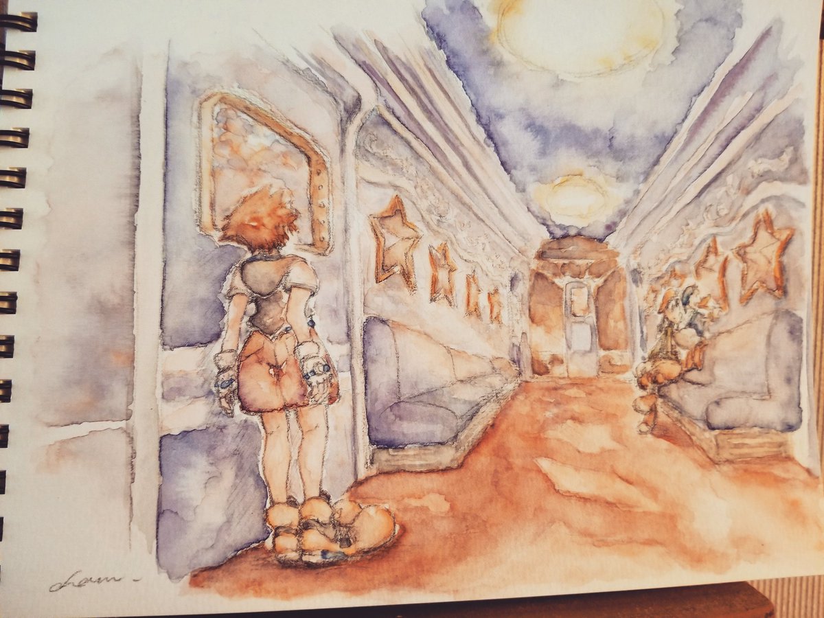 cham246's tweet image. #原作の隣に自分の作品を貼る