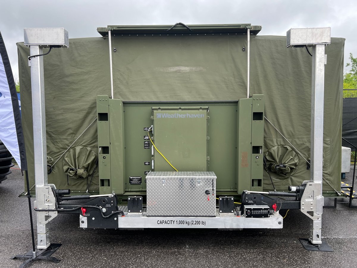 Cambrian R&amp;D,<a href="/ruf_diamond/">RufDiamond</a>., and <a href="/Weatherhavengr/">Weatherhaven</a>  joined forces at CANSEC to unveil the ultimate tactical trio - a redeployable enclosure, custom lift platform, and the rugged Fat Truck. Built for mobility, durability, and mission readiness, this powerhouse partnership is