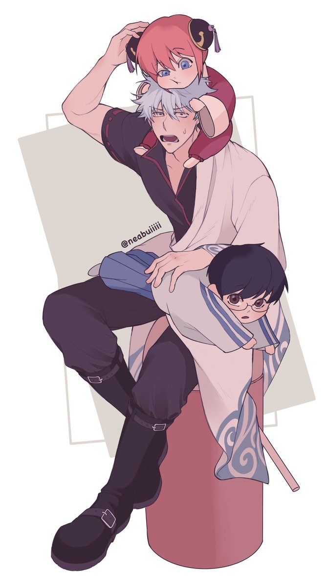 #銀魂 #은혼 #gintama 

오늘도 고생하시는 긴버지