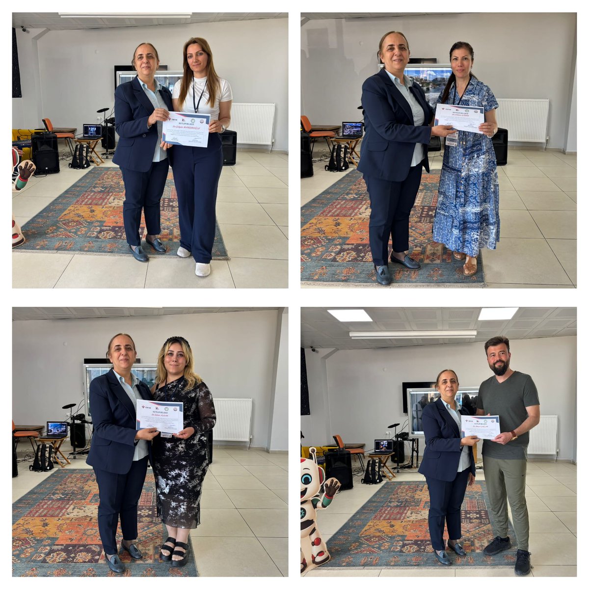 TÜBİTAK 4005 Yenilikçi Eğitim Uygulamaları Programı kapsamında Prof. Dr. Şaban Teoman Duralı Bilim ve Sanat Merkezi yürütücülüğünde düzenlenen “Eğitimin Yeni Pusulası Yapay Zekâyla Geleceğe Yön Verin” adlı projenin kapanış programı gerçekleştirildi.

Proje yürütücüsü