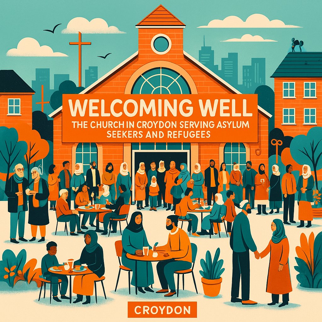 The church has a pivotal role to play in the welcome and support of displaced people. 

Looking forward to speaking at this Croydon based event on Monday. Join us if you can.
croydonvineyard.churchsuite.com/events/zislh7os