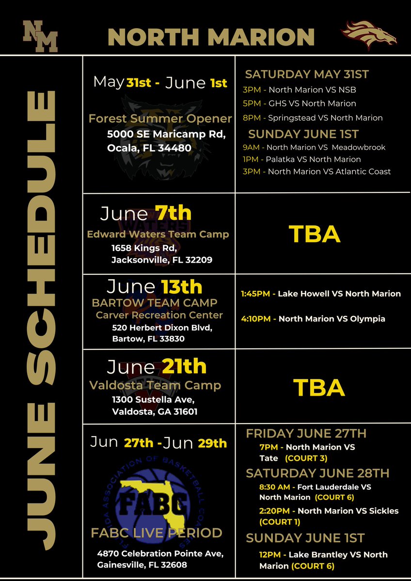 Tekelvin Jackson (@tekelvinjackson) on Twitter photo My Schedule for June! Let’s get it!! <a href="/CoachYarn/">Coach Yarn</a> <a href="/bballcoachcc/">CC Wilson</a> <a href="/Uorangemen2/">Coach Davis Sr, 25yrs plus experience</a> <a href="/prephoopsfl/">Prep Hoops Florida</a> <a href="/OcalaPreps/">Ocala Preps</a> <a href="/RAWE_RECRUITS/">Reaching Athletes With Education</a> <a href="/Getrecruited22/">Get Recruited101</a> <a href="/tekulvej/">Tekulve Jackson</a> <a href="/thehoopvibe/">ᴊᴀᴋᴇ ᴘᴇʀᴘᴇʀ</a> <a href="/TheJasonHHoward/">Jason Howard</a> <a href="/EWU_MBB/">Edward Waters University Hoops</a> <a href="/KevinMoses38/">Kevin Moses LLC</a> <a href="/Zone6Bball/">North Marion HS Basketball</a> <a href="/UCF_MBB/">UCF Men’s Hoops 🌴</a> <a href="/StetsonMBB/">Stetson MBB🌴</a> <a href="/RossVDG14/">Ross Van De Griek</a> <a href="/Realhoops_FL/">Realhoops</a> <a href="/GPCECBASKETBALL/">gpcecbasketballcamps</a> My Schedule for June! Let’s get it!! <a href="/CoachYarn/">Coach Yarn</a> <a href="/bballcoachcc/">CC Wilson</a> <a href="/Uorangemen2/">Coach Davis Sr, 25yrs plus experience</a> <a href="/prephoopsfl/">Prep Hoops Florida</a> <a href="/OcalaPreps/">Ocala Preps</a> <a href="/RAWE_RECRUITS/">Reaching Athletes With Education</a> <a href="/Getrecruited22/">Get Recruited101</a> <a href="/tekulvej/">Tekulve Jackson</a> <a href="/thehoopvibe/">ᴊᴀᴋᴇ ᴘᴇʀᴘᴇʀ</a> <a href="/TheJasonHHoward/">Jason Howard</a> <a href="/EWU_MBB/">Edward Waters University Hoops</a> <a href="/KevinMoses38/">Kevin Moses LLC</a> <a href="/Zone6Bball/">North Marion HS Basketball</a> <a href="/UCF_MBB/">UCF Men’s Hoops 🌴</a> <a href="/StetsonMBB/">Stetson MBB🌴</a> <a href="/RossVDG14/">Ross Van De Griek</a> <a href="/Realhoops_FL/">Realhoops</a> <a href="/GPCECBASKETBALL/">gpcecbasketballcamps</a>