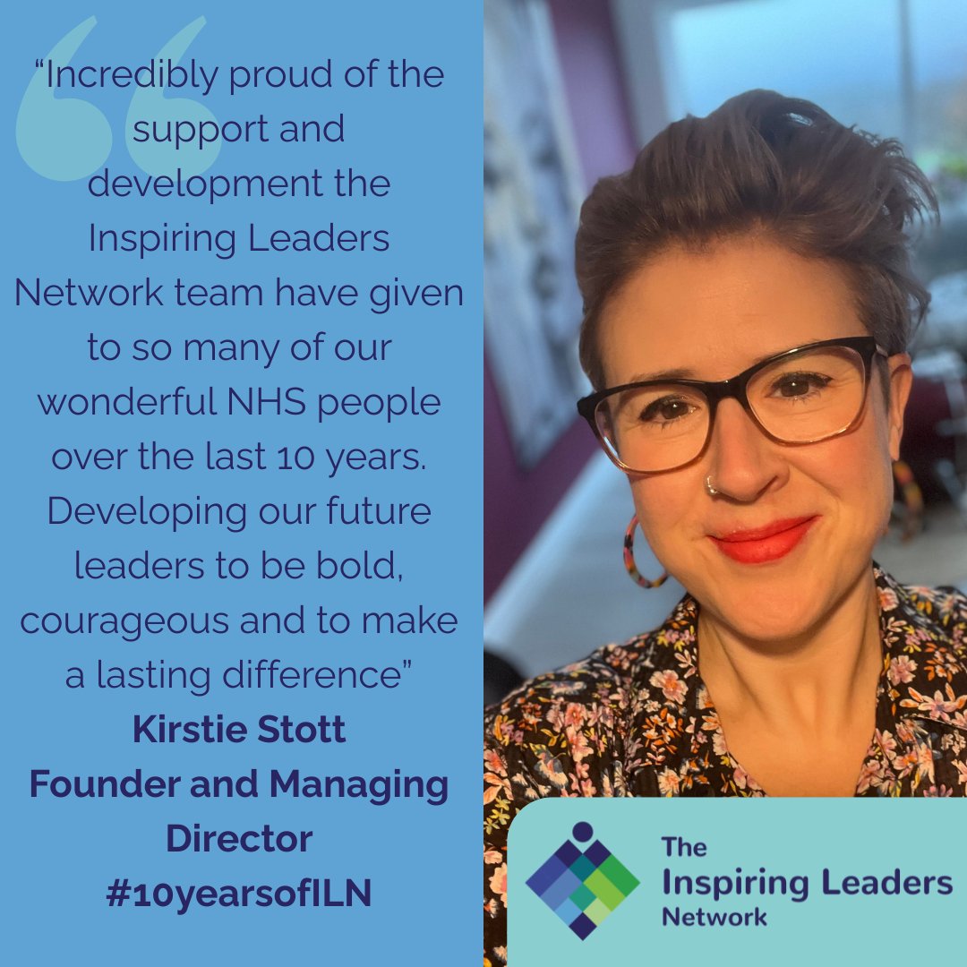 This year, we are celebrating #TenYearsOfILN 🎉 

10 years of "developing our future leaders to be bold, courageous and to make a lasting difference" 😊 

- Kirstie Stott, Founder and Managing Director 

#ThankYou! 💙👏