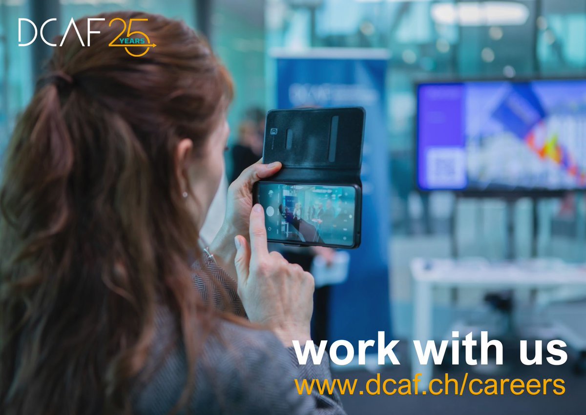 #HIRINGNOW: apply by June 10 and join DCAF!

- Junior Project Officer for MENA, 2 years renewable based in Geneva: pulse.ly/95s7gwyu0a
- Paid internship for the Community of Practice, 6 months in Geneva: pulse.ly/bzqa4hvimg

<a href="/CagiGeneva/">CAGI - International Geneva Welcome Centre</a>
<a href="/UNjobs/">UNjobs</a>