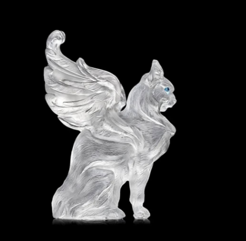 bella03046598's tweet photo. Katze aus Bergkristall mit Topaz- Augen! https://t.co/GJtOFbkiiJ