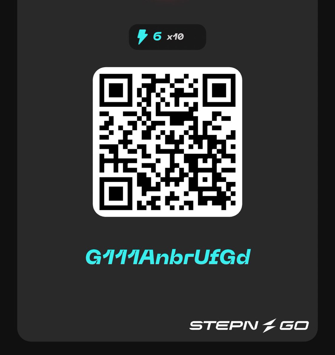 Super_Taxy's tweet photo. π«‘ I run every day βοΈ #P ππ»ππ»ββοΈππΌββοΈπ¨
π π° #STEPNActivity π° π
π²#StepNGO #GiftBag π€ππ€
ππΌββοΈππ»ββοΈππ»π¨
β‘οΈ G111AnbrUfGd
β‘οΈ G111AncKxVq1
π²#Stepn Code ππ 94696154
π³ #GMTPay πππΌββοΈππ»ββοΈ GMTef23eI
π»#MOOARπ§‘https://t.co/VLWBS7Jzv9
. https://t.co/yUOHbqZUOu