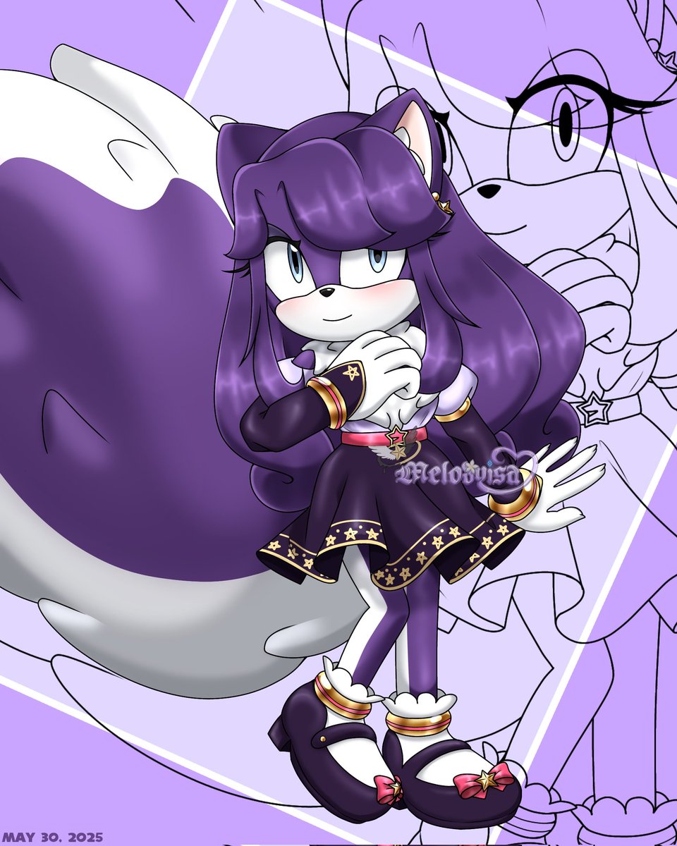 Have #art of Star to finish May
Next post will be the 500+ raffle (srry for delaying so long, wanna celebrate 5 years of #digitalart)

#OC #SonicOC #mobian #smallartist #illust #ibispaint #artmoots #animeart #artcommunity