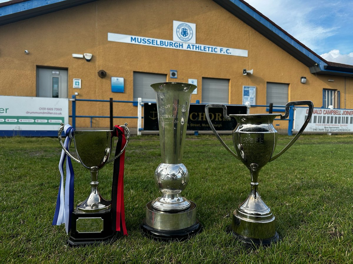 All set for the last time in this incredible season, hopefully be 4 trophies by this time tomorrow. 🤞🏻💙 

<a href="/MusselburghAth/">Musselburgh Athletic</a>