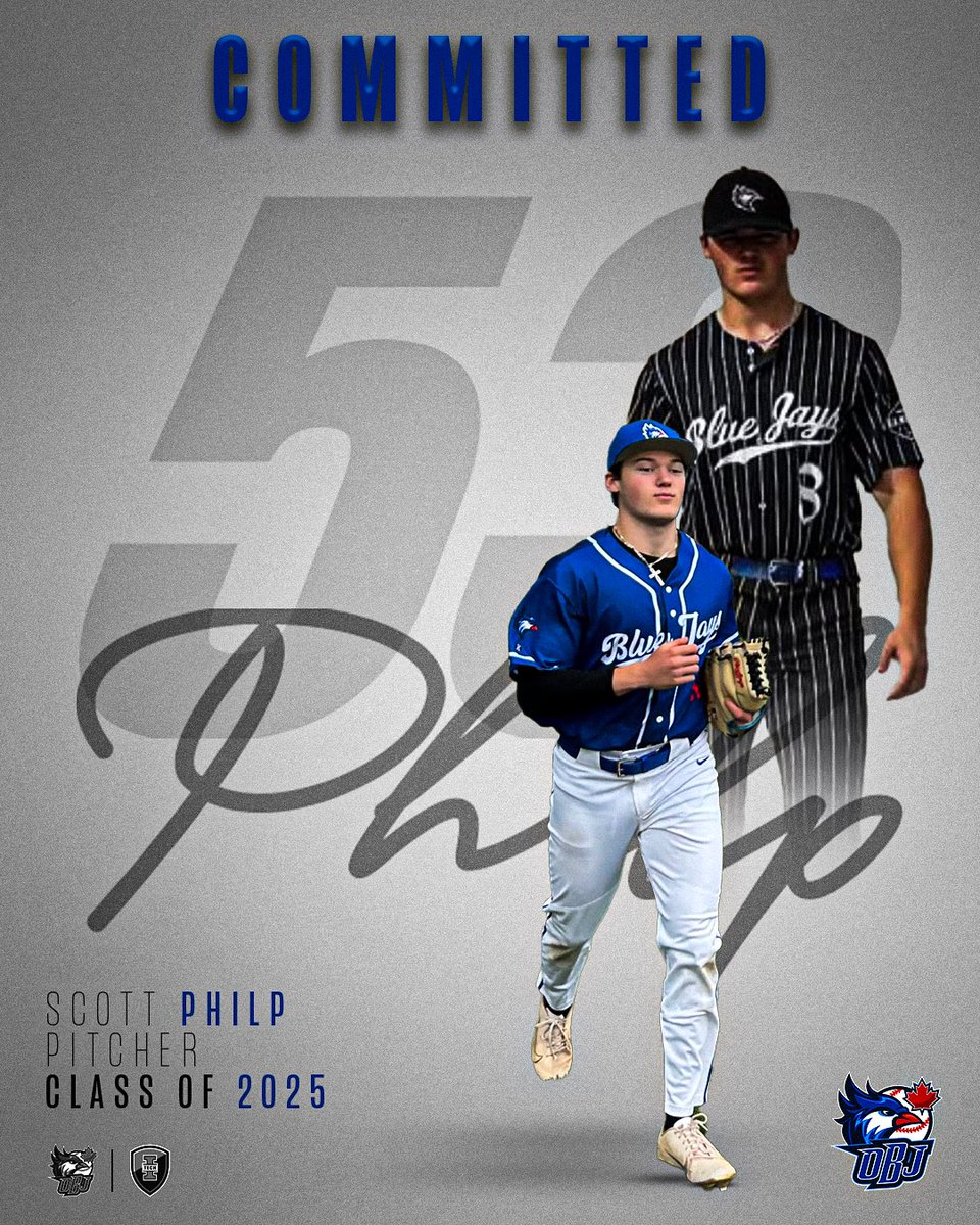 Congratulations to Ontario Blue Jays RHP Scott Philp on his commitment to Indiana Tech University! 

#OBJFam