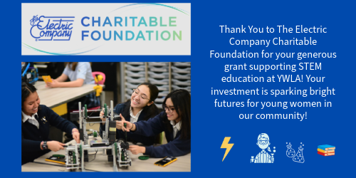 A huge thank you to The Electric Company Charitable Foundation for their generous grant! <a href="/ECCFdn/">The Electric Company Charitable Foundation</a>