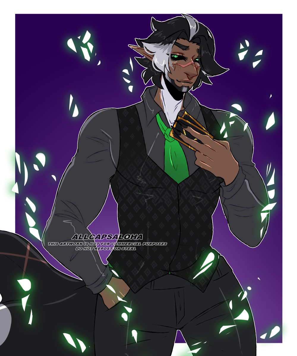 AllCapsAloha's tweet photo. two art trades i did with @/Monstersnight 

#arttrade #artist #perthartist #oc #originalcharacter #malecharacter #demonoc #dragonoc #art #artwork #drawing #sketch #orcaoc #ocxoc #anime #commission https://t.co/GdrBKksF3C
