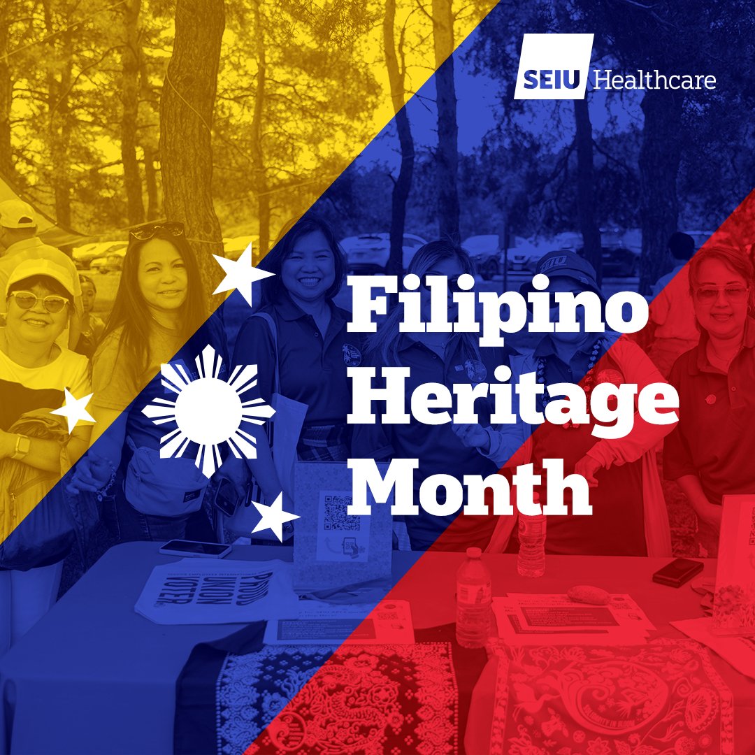 SEIUHealthCan's tweet image. Happy Filipino Heritage Month!
Every June, we honour the rich history, vibrant culture, and enduring spirit of the Filipino community, who also plays an integral role in our healthcare system.