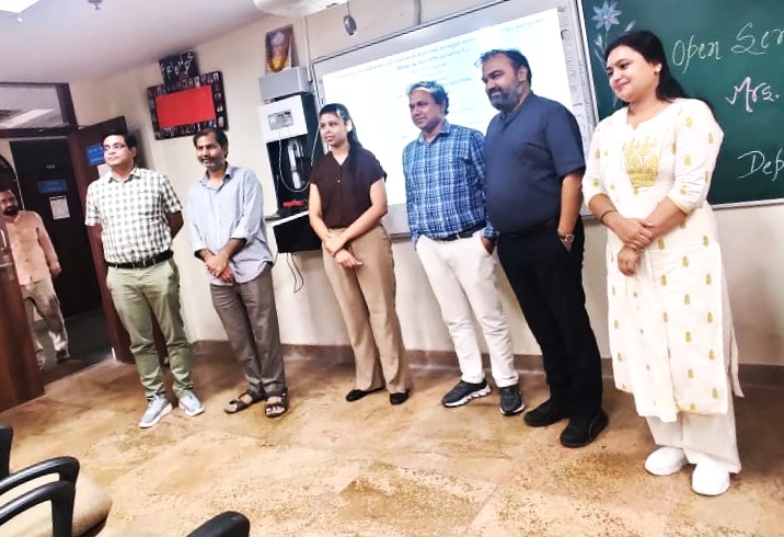 LifeScienceCUSB's tweet photo. Open Seminar for Pre-submission on PhD work of Ms. Surbhi Kumari, working under Dr. Gautam Kumar (Assistant prof.) on the thesis work entitled "Evaluating the Influence of Combined heat and drought stress on flowering and Grain filling in rice (O. sativa L)" was held on 29th May https://t.co/RPgzwrnowQ