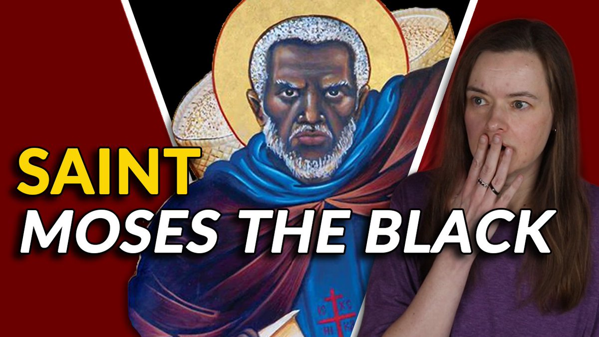 This is not your typical saint story. St. Moses the Black was a big, strong man who spent his youth violently robbing people.

His AMAZING story ► youtu.be/Wu-saxtKkbw

"For all who take the sword will perish by the sword." Matthew 26:52
