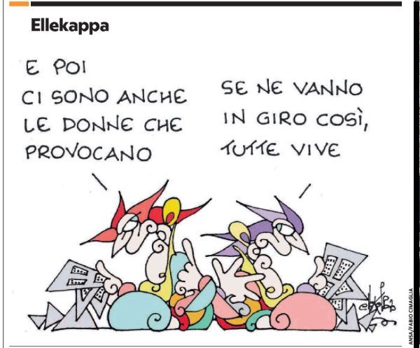 Sono una donna non sono una santa, e vorrei rimanere più donna e meno martire 

#blob