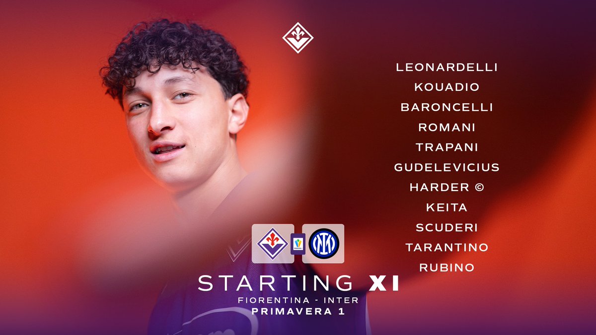 XI Fiorentina Primavera💜⚜️
🆚 Inter
🏆 Finale Scudetto 2024/25

#forzaviola #fiorentina #campionatoprimavera