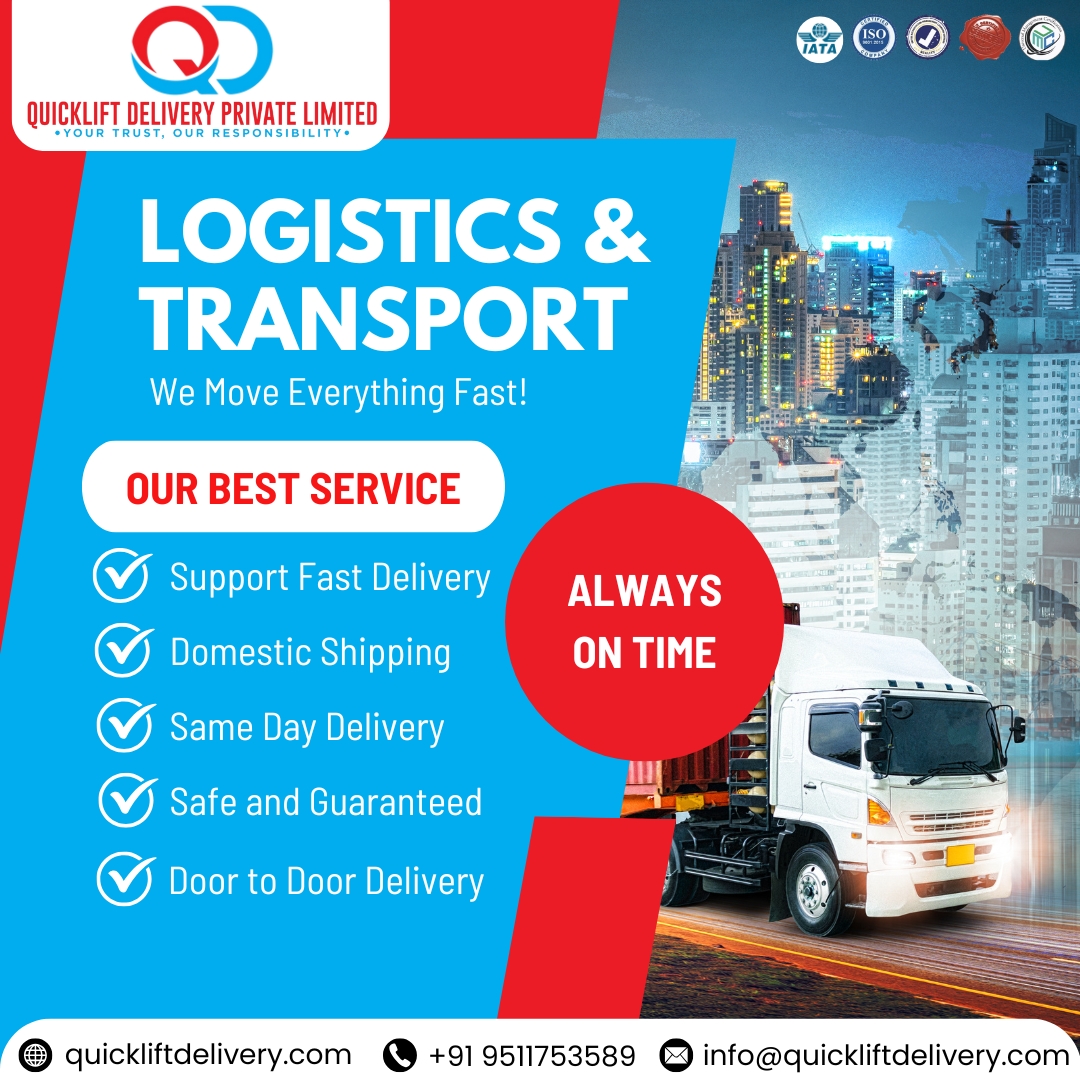 QuickliftD's tweet image. Move anything, anywhere — FAST!🕒
Quicklift Delivery offers same-day shipping, door-to-door delivery📦, and full security.

#QuickliftDelivery #SameDayShipping #FastLogistics #DomesticShipping #FastDelivery #QuickliftLogistics #OnTimeTransport #QuickShipping #QuickliftIndia