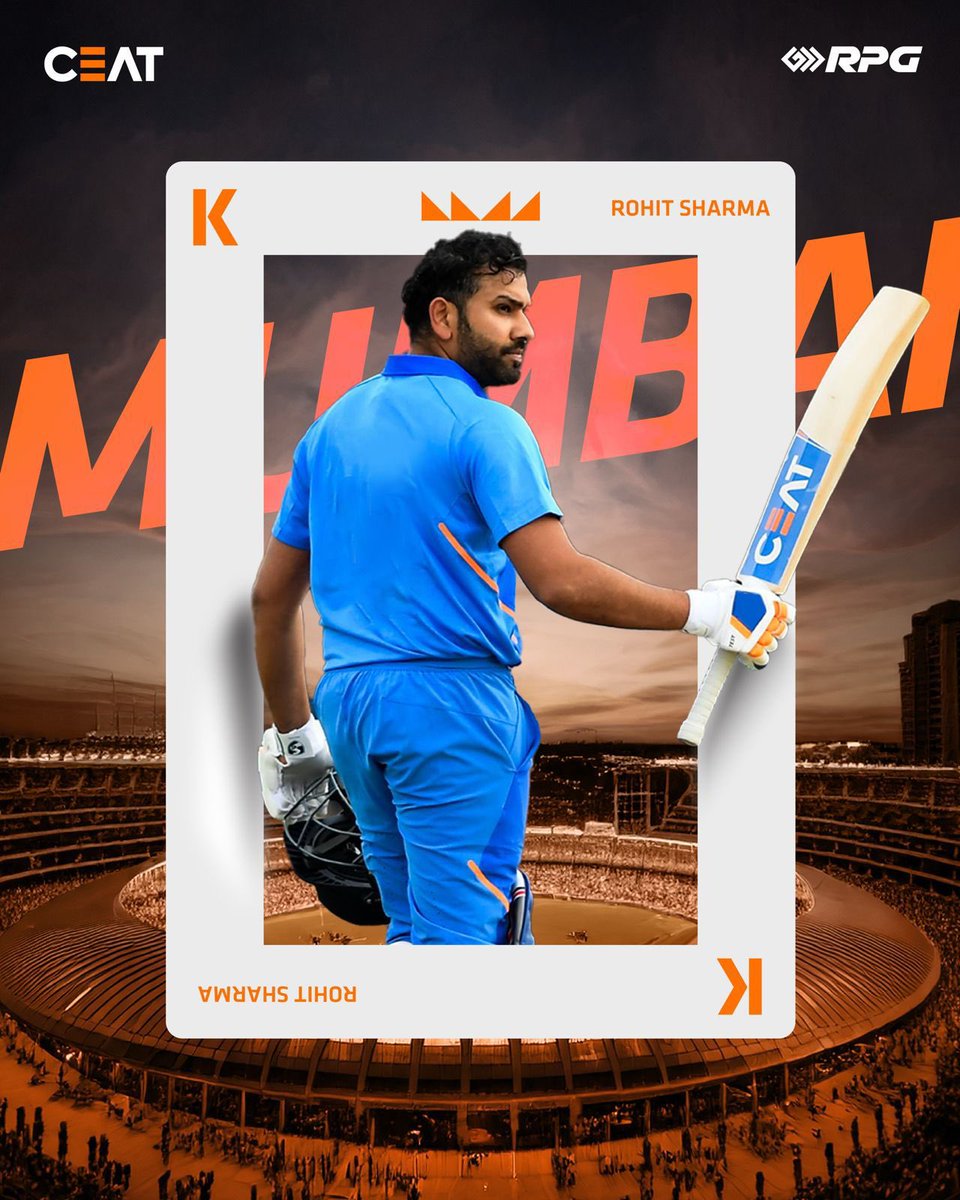 Straight hits, steady control &amp; a guaranteed win!

#RohitSharma #Hitman #Rohit45 #MI #IPL #CEAT #ThisIsRPG