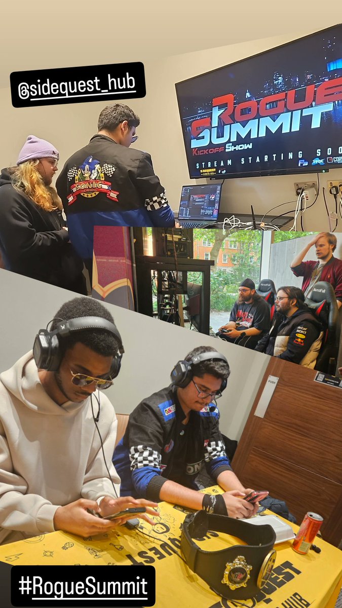 PseudoDopamine's tweet photo. Games are afoot, and battles commence!
Here at @sidequest_hub with our first matches! Don't miss the #RogueSummit action! https://t.co/M6bG23yZcT
