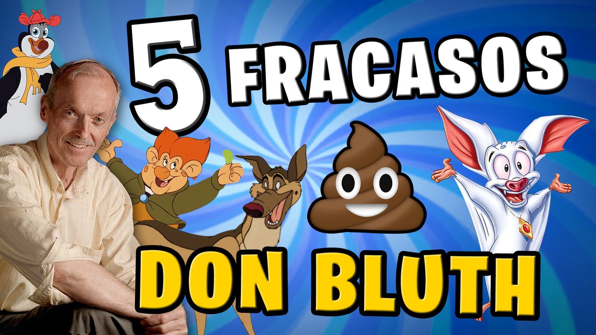 Incluso el legendario Don Bluth - creador de joyas como 'En busca del valle encantado' o 'Fievel y el nuevo mundo' - tuvo algún que otro batacazo en taquilla. En mi nuevo vídeo os hablo de 5 pelis suyas que fueron un fracaso 👀🎬 youtu.be/FfdVGrhNMaI