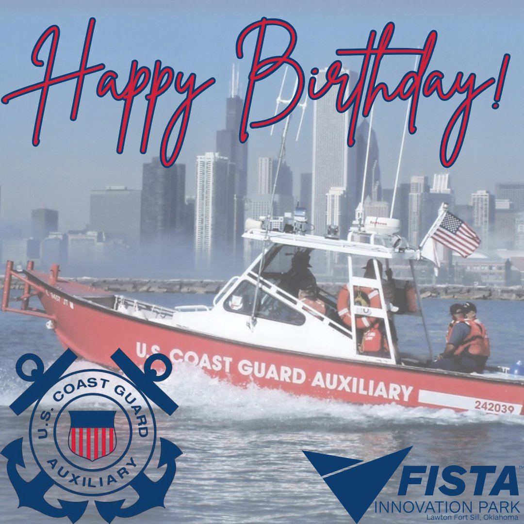Happy Birthday to the U.S. Coast Guard Auxiliary! 🎉
Thank you for 85 years of dedicated service! ⚓

#CoastGuardAuxiliary #SemperParatus #FISTA