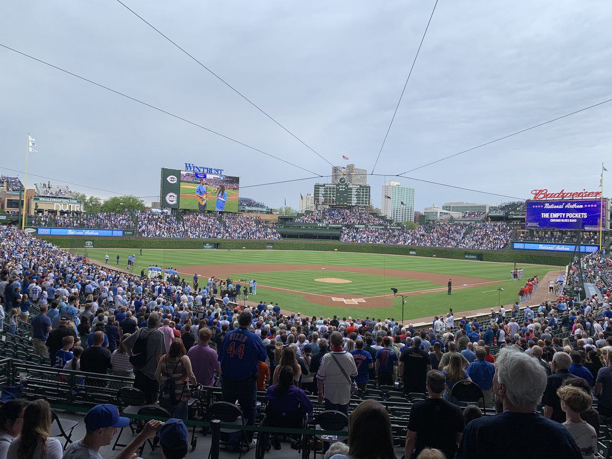 Friday 1:20. Cubs/Reds. Wrigley w/ <a href="/CollinCzilli/">Collin Czilli</a>. Summer is here. One of these teams is in first place!