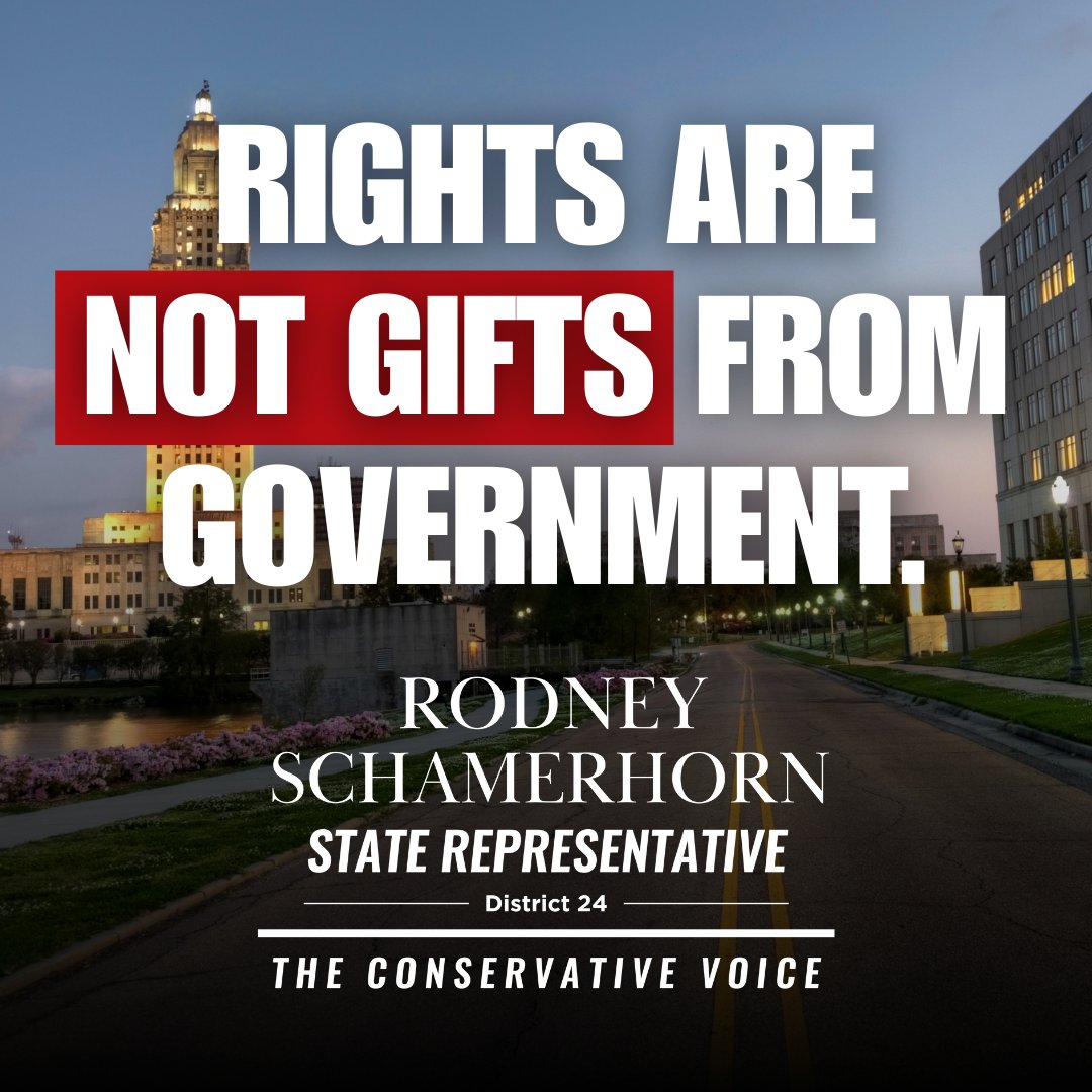 State Rep. Rodney Schamerhorn tweet media