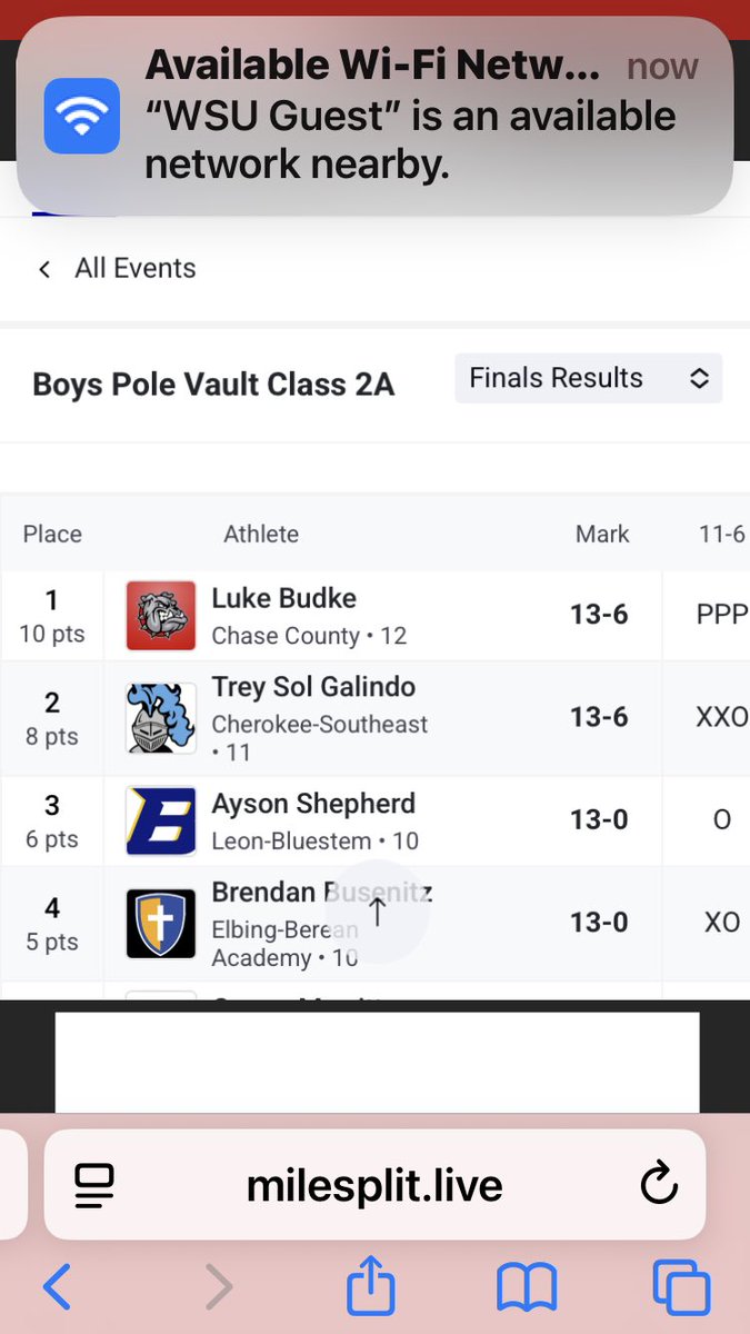 Cherokee -Southeast Track and Field tweet media