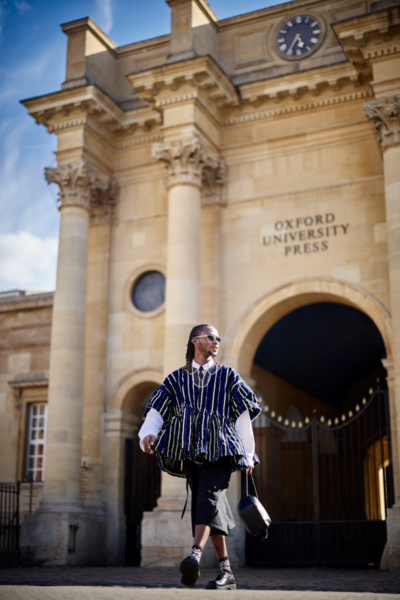 EkowBarnes's tweet photo. Spoke at @oxfordafrica last weekend — still letting that sink in. As a writer & creative producer championing African stories globally, this moment was huge. Grateful to God for the doors He’s opening, even in rooms I’m not in. Just the beginning 🙏🏾

Looks @witheringenigma 

✨ #Gratitude #Storytelling