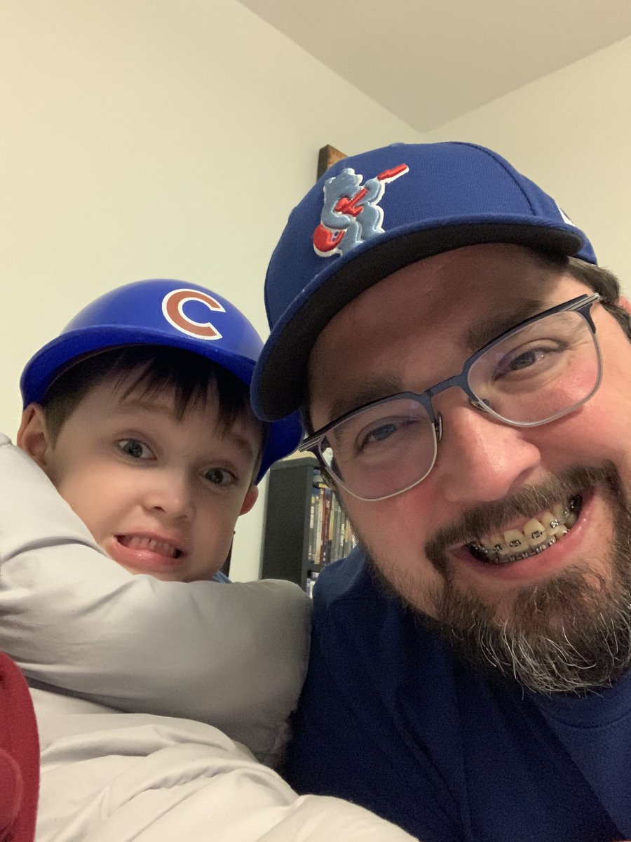 SeanMike55's tweet photo. @WatchMarquee Michael is watching from Springfield, IL and excited for his first game this Sunday.  How about a shout out to this young Cub Fan!?!? https://t.co/e3ukP35WrF