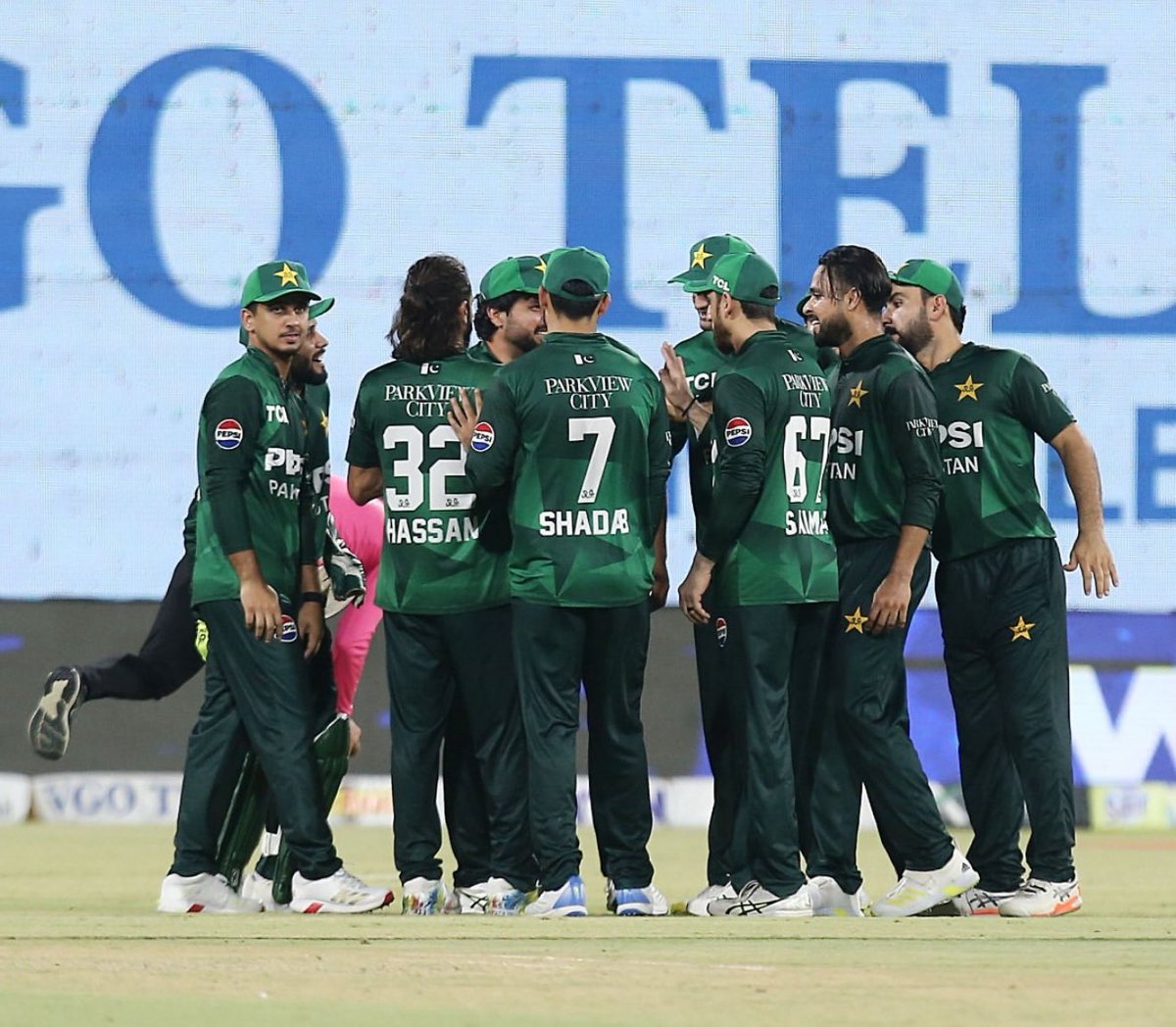 Well played my beloved team 🇵🇰 Congratulations on the series victory! 💚
