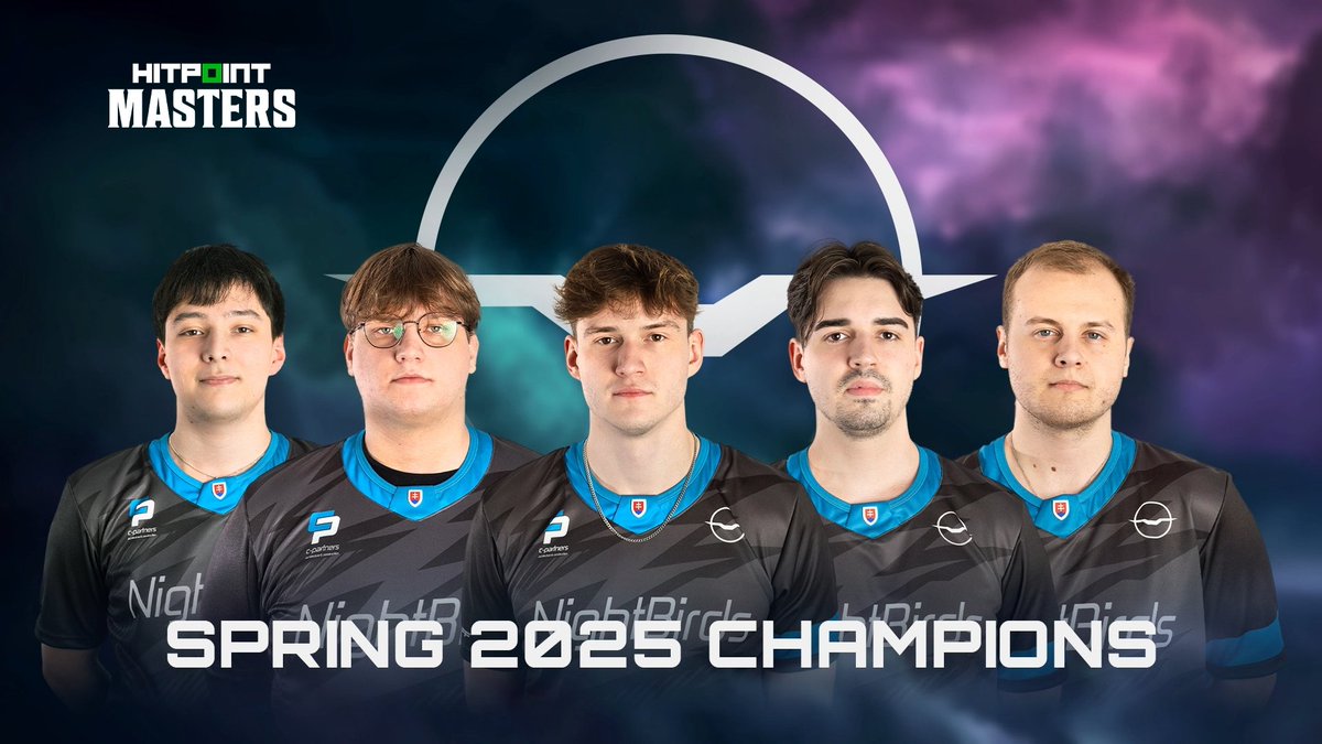 🇨🇿🇸🇰 Hitpoint Masters Spring 2025 Champions! <a href="/Nightbirds_LoL/">Nightbirds</a> 🏆

<a href="/bobista_1/">bobista</a> <a href="/adi1lol/">adi</a> <a href="/HynkStanislav/">Stanik</a> <a href="/raining_lol/">Matúš</a> <a href="/Peto_lol/">Peto</a> <a href="/SyLees_/">SyLees</a> <a href="/Interor_lol/">Interor</a> 👏

Well played <a href="/esubacz/">eSuba</a>, nice try again! Good luck both in <a href="/EMEAmasters/">EMEA Masters</a> MAKE US PROUD #CZSKWIN 🥰