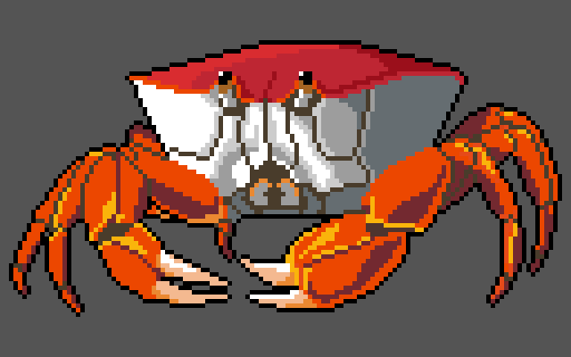 #crab #aseprite #pixelart #pixel_dailies