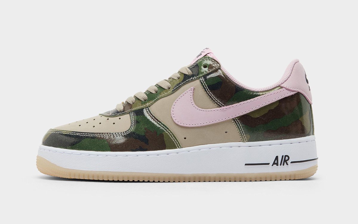 Nike Air Force 1 Low "Camo Pink" Coming Soon 🩷🪖