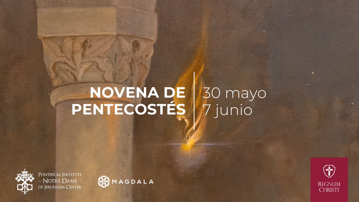 ¿Sabías que la Novena de Pentecostés es la primera novena cristiana? Según el libro de los Hechos (1,12-14)

Sigue la Novena a través de: regnumchristi.mx/recursos/noven…

Artista: Daniel Cariola
Todos los derechos reservados.