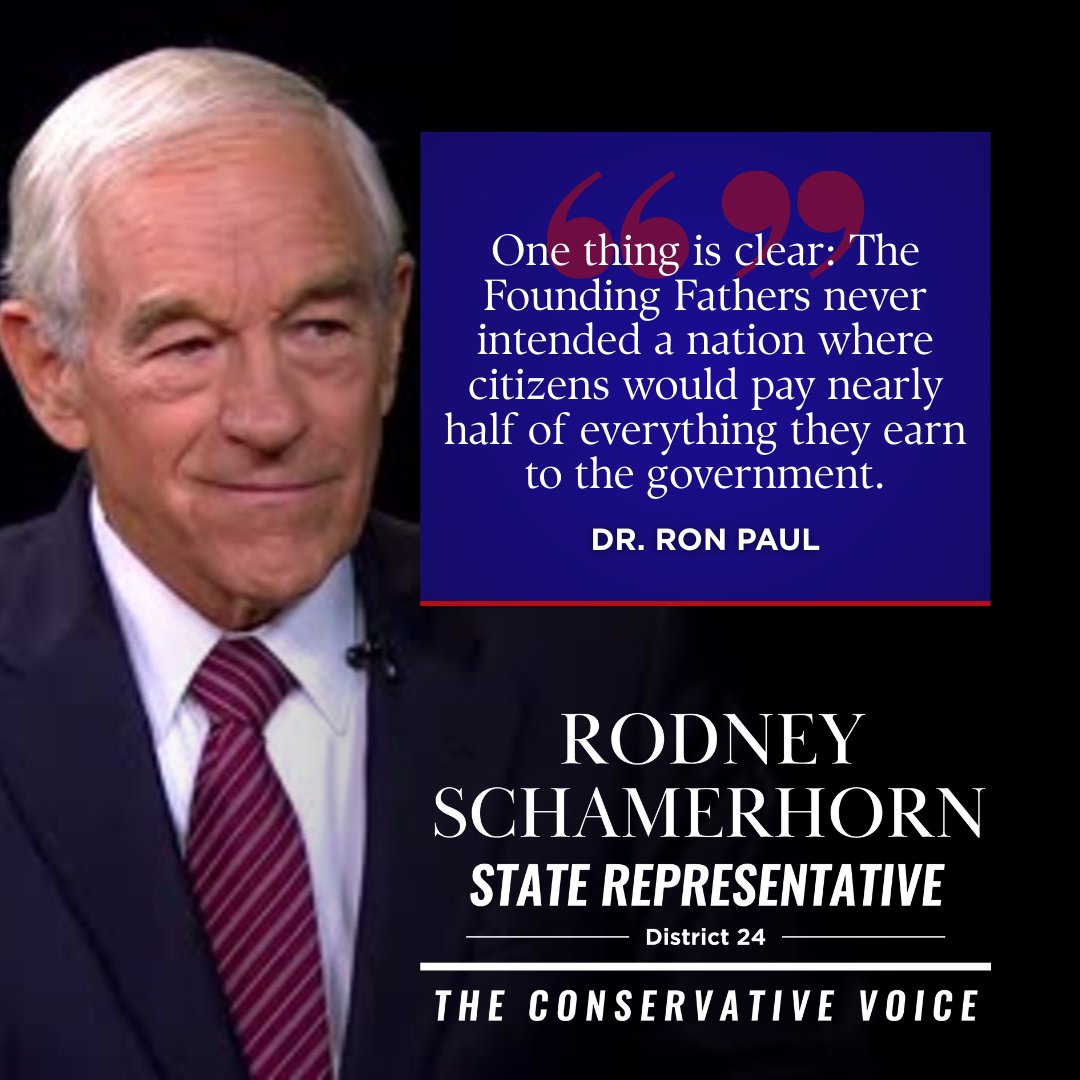 State Rep. Rodney Schamerhorn tweet media