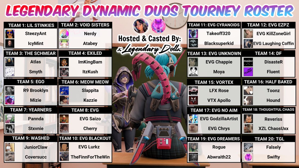 Your <a href="/PlayApex/">Apex Legends</a> Duos for this Sunday, June 1st 🔥