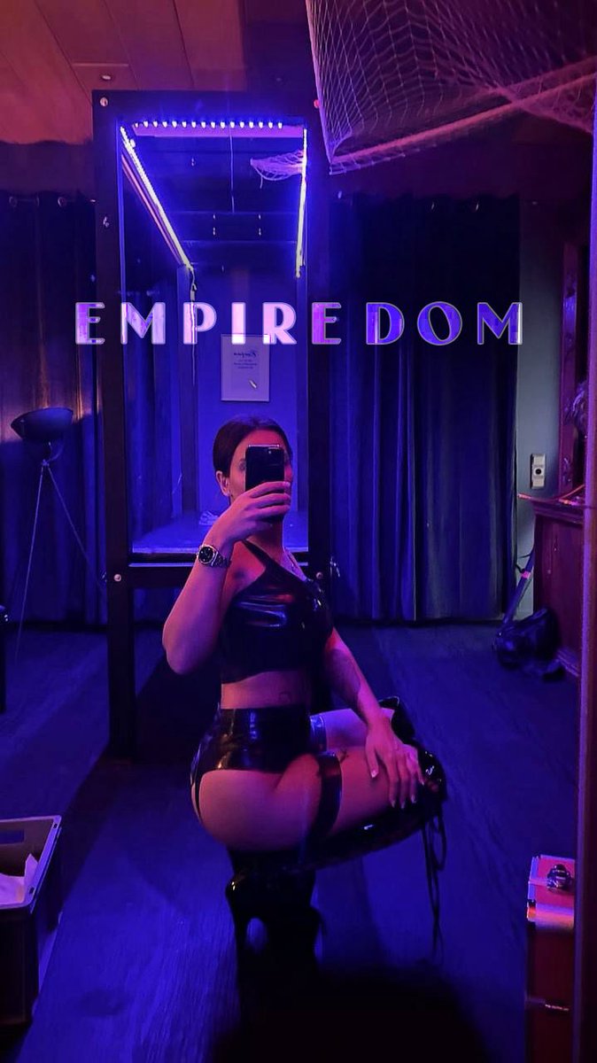 EmpireDom (@empiredom_) on Twitter photo High heels echo through the dark.
Latex glistens under purple light.
This isn’t a game. It’s an empire.
<a href="/LadyVivien_/">Lady Vivien Violet😈 Femdom & Findom</a> High heels echo through the dark.
Latex glistens under purple light.
This isn’t a game. It’s an empire.
<a href="/LadyVivien_/">Lady Vivien Violet😈 Femdom & Findom</a>