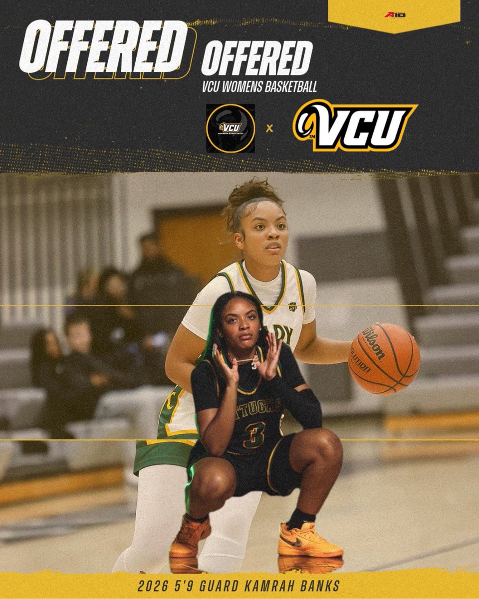 Crispus Attucks High School GBB (@attucksgbb) on Twitter photo Congratulations to 2026 Lady Tiger Kamrah Banks <a href="/KamrahB/">Kamrah Banks (Lights_Kamrah_Action)</a> on earning a scholarship offer from VCU ! <a href="/VCUWBB/">VCU Women's Basketball</a> Congratulations to 2026 Lady Tiger Kamrah Banks <a href="/KamrahB/">Kamrah Banks (Lights_Kamrah_Action)</a> on earning a scholarship offer from VCU ! <a href="/VCUWBB/">VCU Women's Basketball</a>