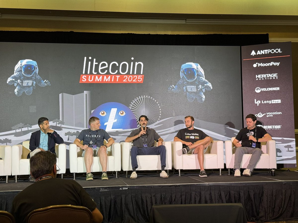 Vik Sharษฑa ๐บ๐ธ (@vikrantnyc) on Twitter photo Killing it as always! <a href="/sethforprivacy/">Seth For Privacy || Activate CTV + CSFS</a> representing <a href="/cakewallet/">Cake Wallet</a> at the @Litecoin Summit! Killing it as always! <a href="/sethforprivacy/">Seth For Privacy || Activate CTV + CSFS</a> representing <a href="/cakewallet/">Cake Wallet</a> at the @Litecoin Summit!