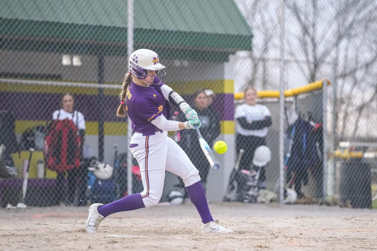 Season wrap-up 
Finished with a .564 BA, 7 HR, 33 RBIs, 12 SB, only 2 Ks, and threw out 12 runners 
1st Team All-NBC ✅
1st Team All-District ✅
2nd Team All-Ohio ✅
Even with time missed being sick, I’m proud of how I finished. Huge thank you  to my amazing teammates!! 💛💜