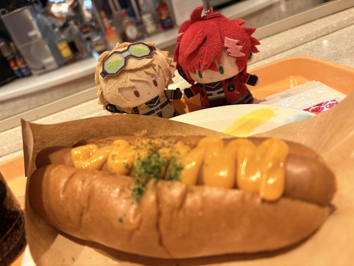 i_sk91's tweet photo. お気に入りの写真🫶
ホットドッグ沢山食べるようになった🌭 ‼️
 #エリオスぬい活パトロール https://t.co/gpnEc2gPDA